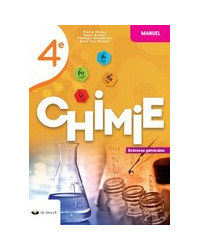 Chimie 4 - Sciences générales - Manuel - 2 heures par semaine