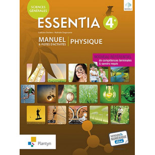 ESSENTIA 4 - Référentiel - Physique - Sciences générales